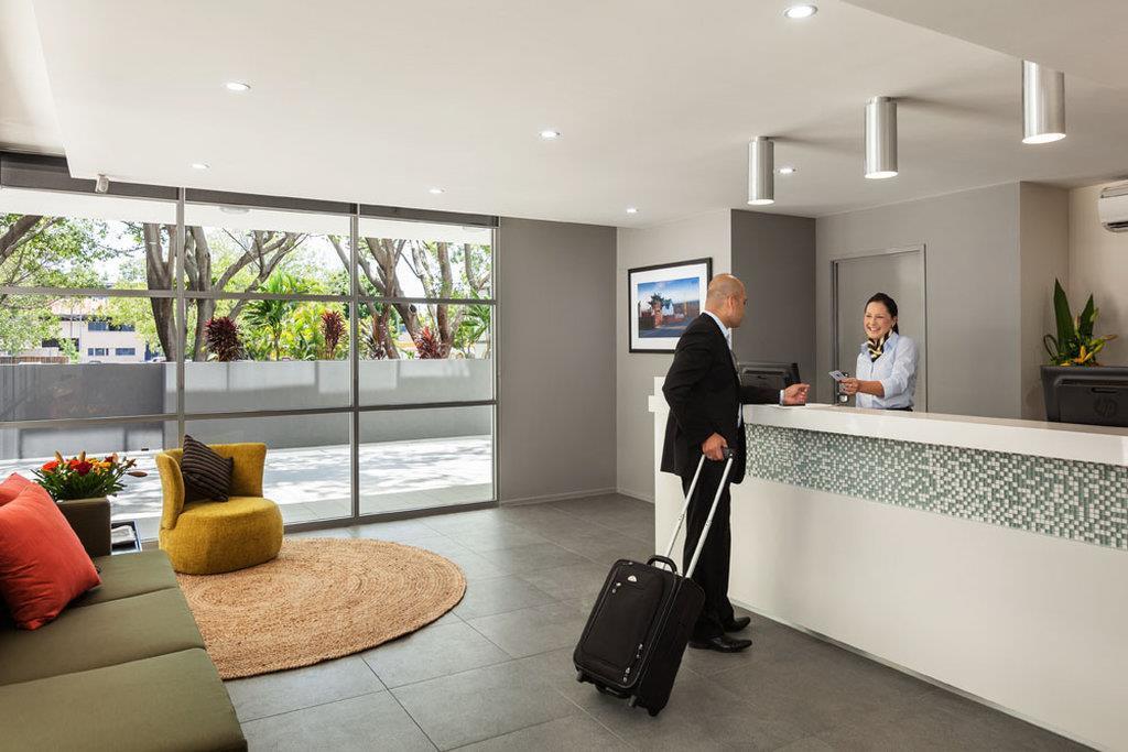 Aparthotel Quest Breakfast Creek Brisbane Interior foto